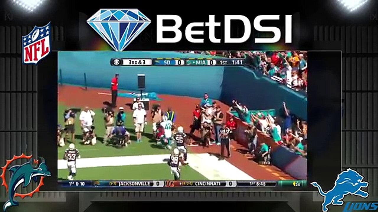 Miami Dolphins vs Detroit Lions Odds | NFL Betting Picks