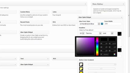 Uber Optin Customization HD