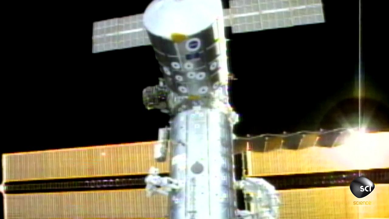 Astronauts "MacGyver" Ripped Solar Array Repair
