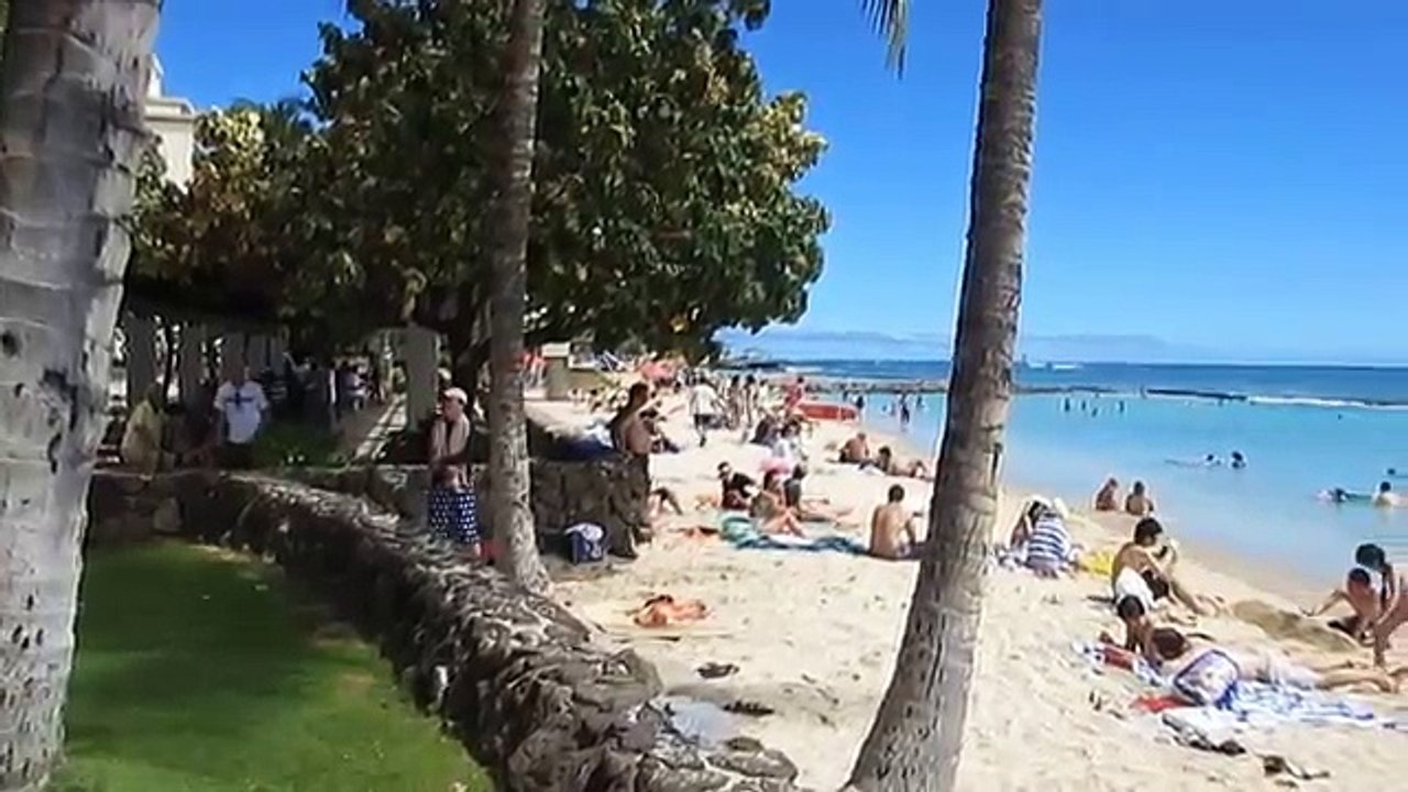 Waikiki Beach Honolulu Oahu Hawaii 2016