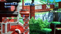 Sonic Generations [HD] - Goal Post Juggle 2 (Planet Wisp Zone)