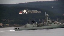 Savaş gemileri peşpeşe Karadeniz'e gidiyor