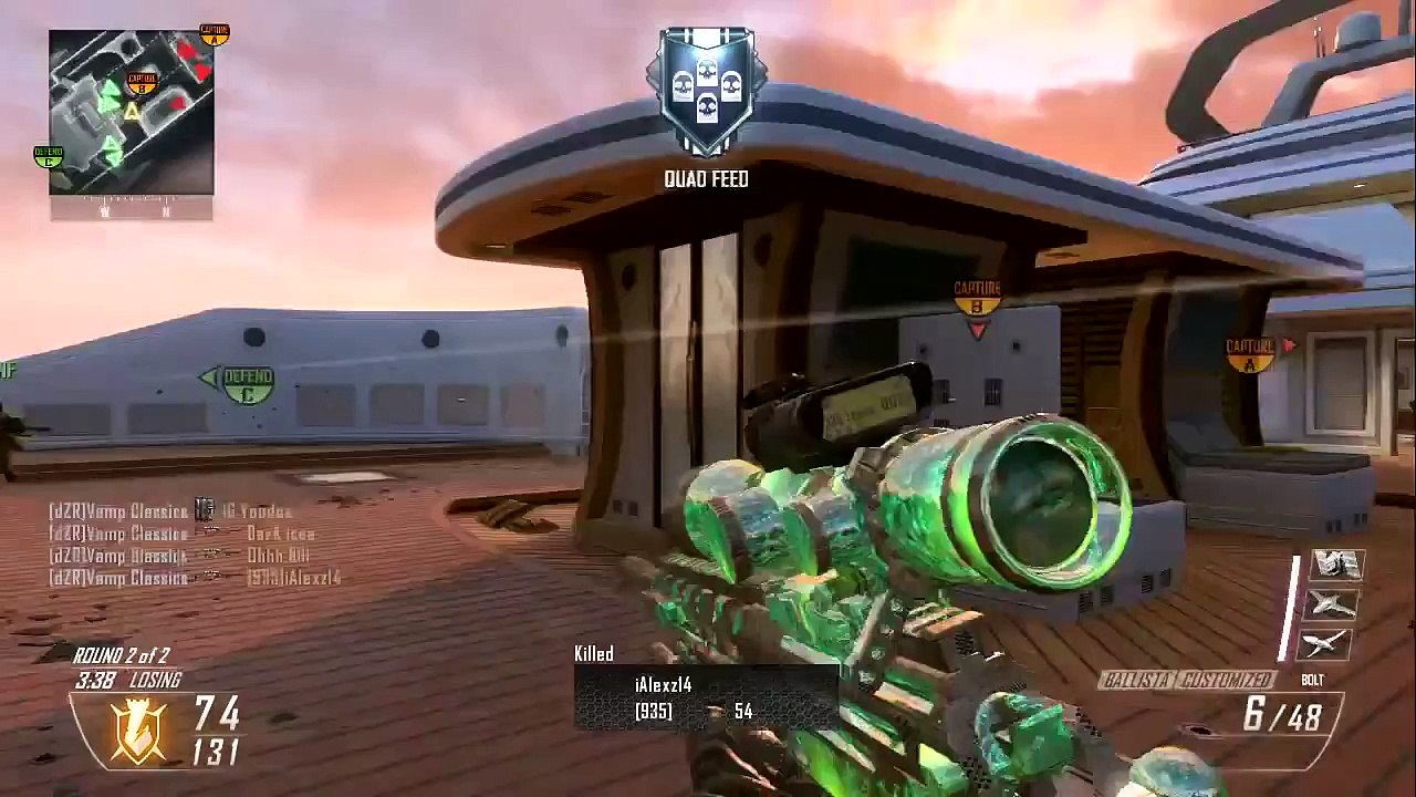 Black Ops 2 Online Multiplayer Sniper Quick Scope Montage/Gameplay [Community]