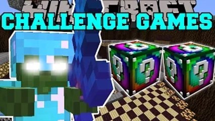PopularMMOs Minecraft: BOB CHALLENGE GAMES - Lucky Block Mod PAT AND JEN