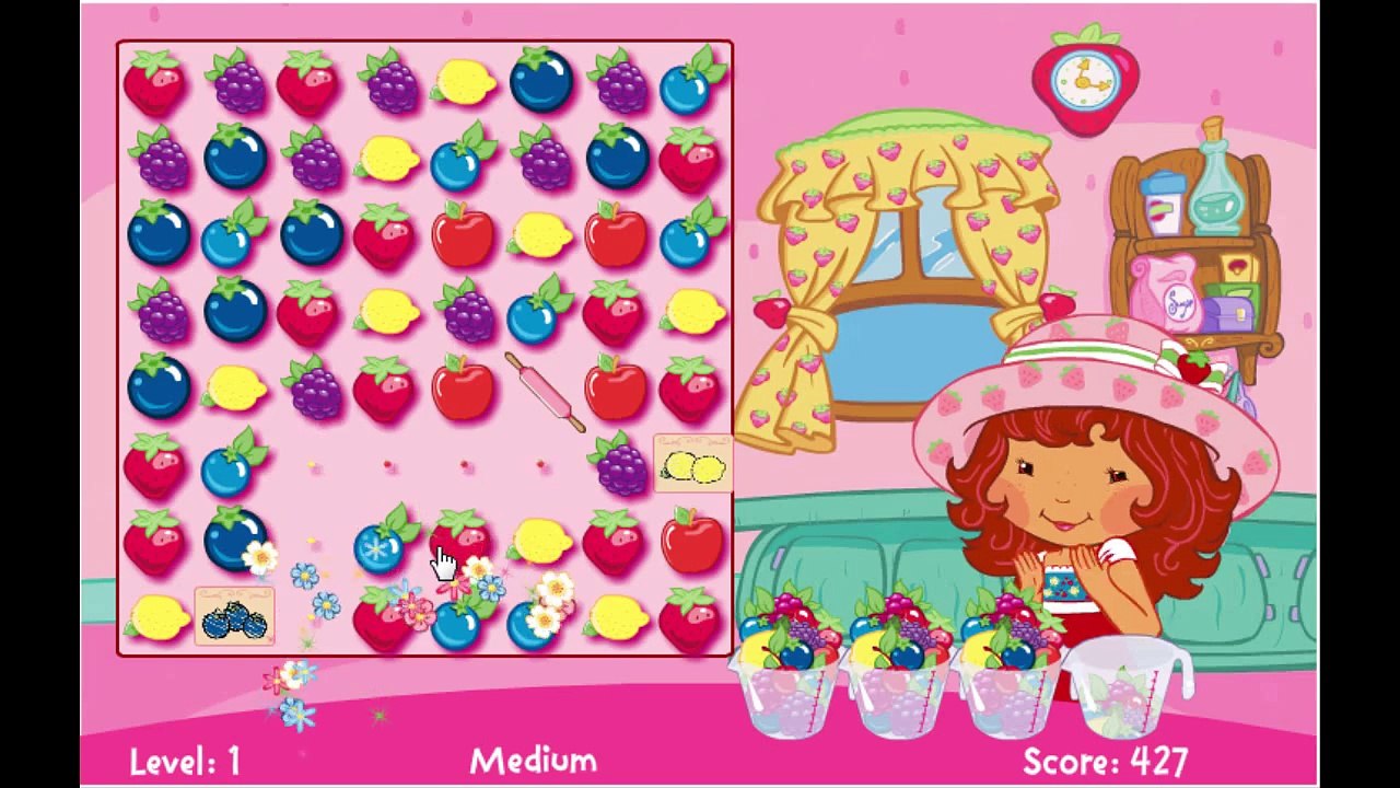 Strawberry Shortcake Fruit-Filled Fun Game Play Walkthrough