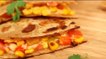 Vegetable Quesadillas Recipe | How To Make Quesadillas | Divine Taste With Anushruti