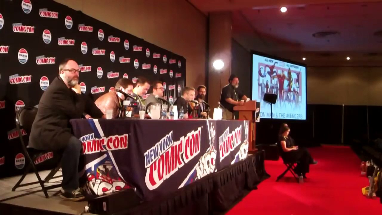 Iron Man and the Avengers - New York Comic Con 2015