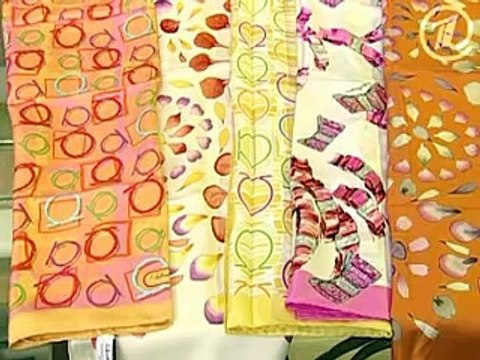 Гардероб с помощью платка