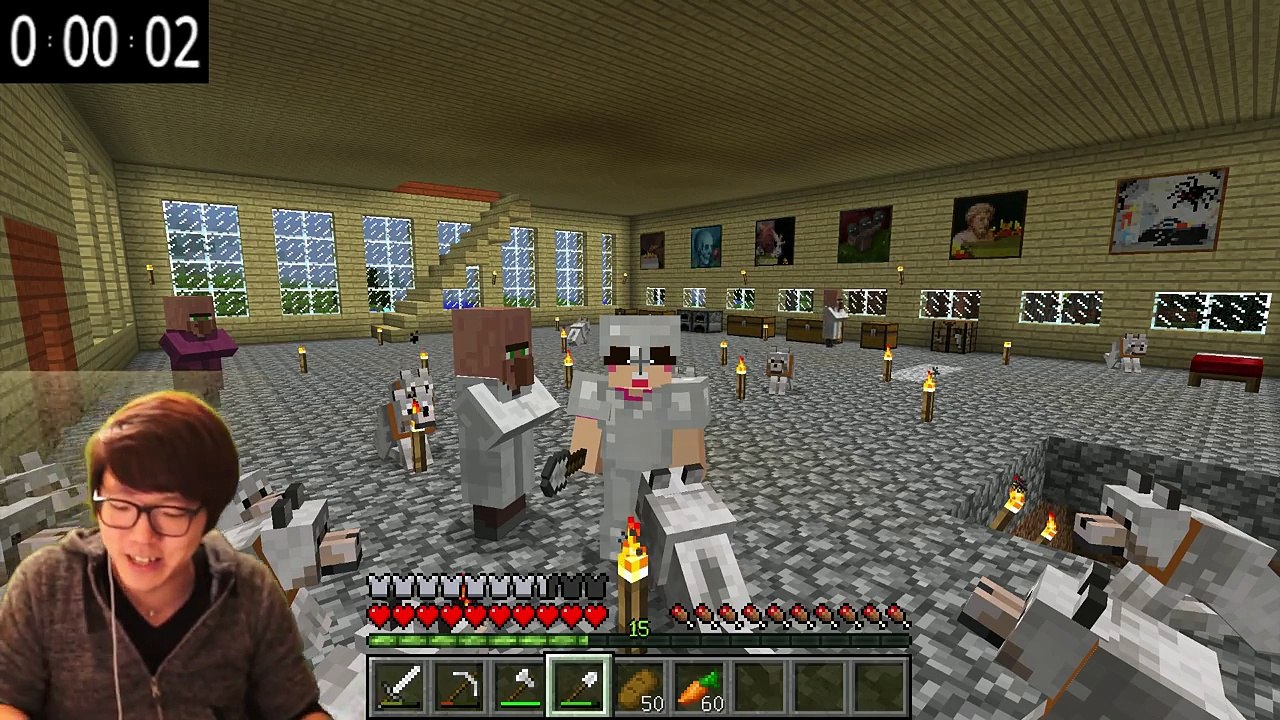 【マインクラフト】ダイヤを何分で取れるかタイムアタックしたら