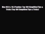 [PDF Download] Mac OS X v. 10.3 Panther: Top 100 Simplified Tips & Tricks (Top 100 Simplified