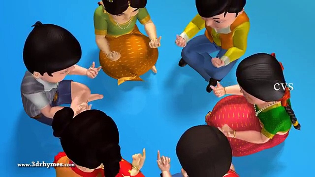 Learn Vegetables song  - 3D Animation Learning English preschool rhymes for children