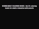 (PDF Download) WOMEN ADULT COLORING BOOKS - Vol.20: coloring books for adults relaxation with