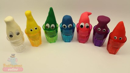 Learning Colours with PlAy-DOH Eggs Surprise with Toys Inside!!!