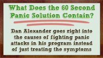 60 Second Panic Solution Review -- Is 60 Second Panic Solution a Scam?