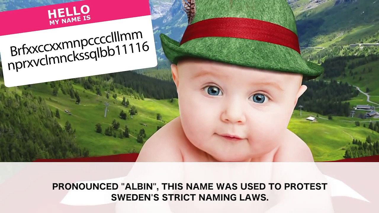 10 Baby Names Banned Around The World