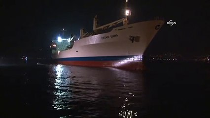 İstanbul Boğazı’nda facianın eşiğinden dönüldü