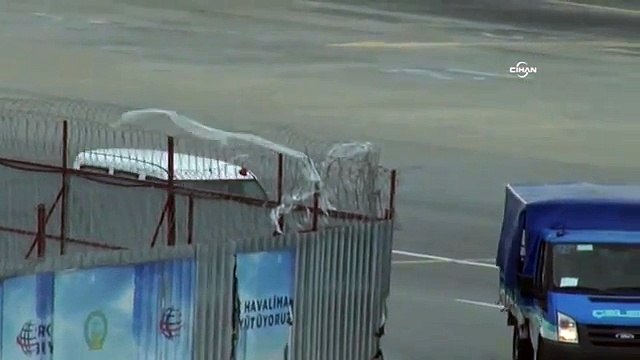 Lodos uçakları böyle salladı