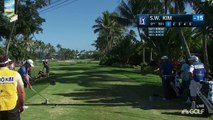 Sweet Swinging Si Woo Kim Nice Golf Shots 2016 Sony PGA Tour