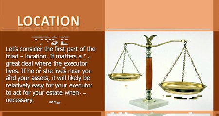 Tips in Choosing an Executor