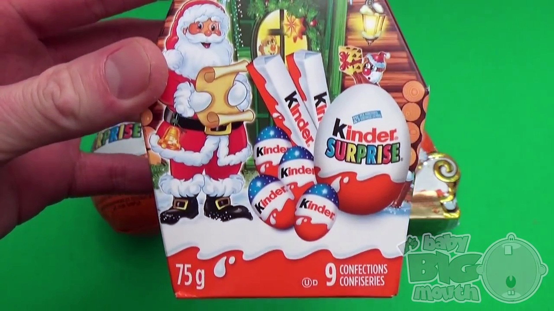 Kinder Surprise Christmas Party! Opening a New Collection of Kinder  Surprise Christmas Eggs! - video Dailymotion