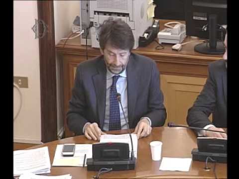 Roma - Riorganizzazione Ministero, audizione Franceschini (04.02.16)