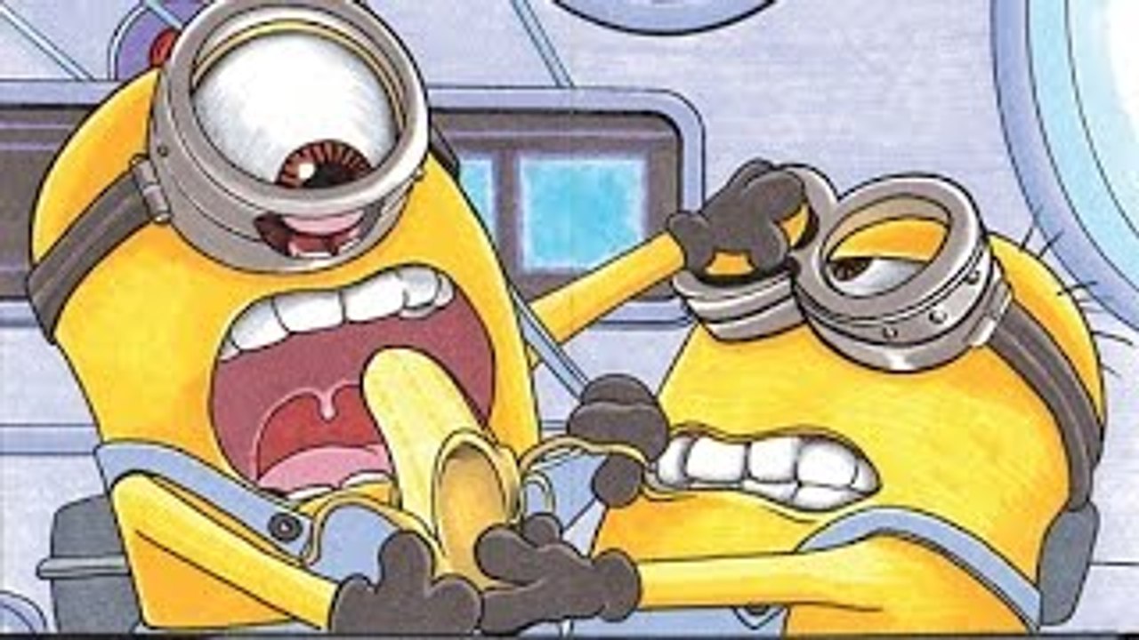 Minions Banana Song 2015 ♪ New Electro House DJ Dance Remix Music ♪ Funny Minions