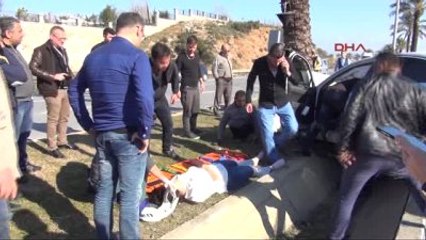 Manavgat'ta Trafik Kazası: 1 Yaralı