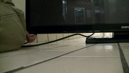 There isn't much you can do with a broken plasma HDTV by samsung... It's only good as a bulky set of speakers!