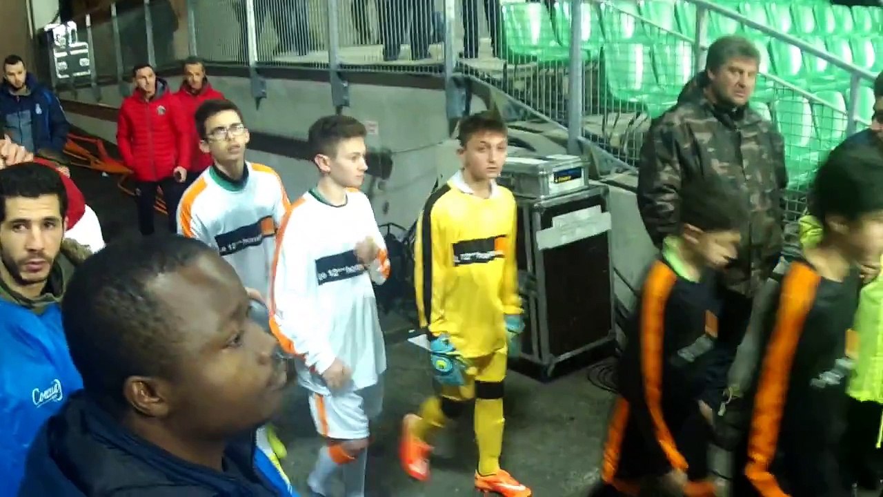 Entrée joueurs Challenge Orange ASSE-PSG