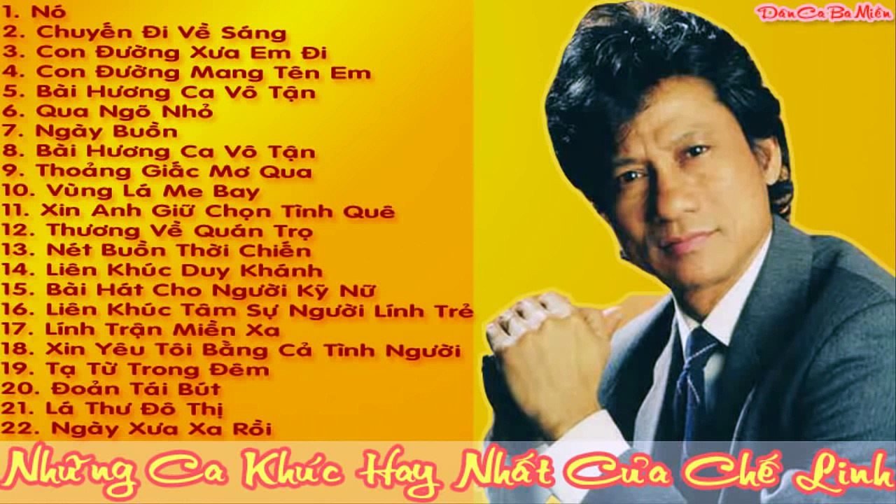 Chế Linh Và Những Tình Khúc Nhạc Vàng Hay Nhất 2015