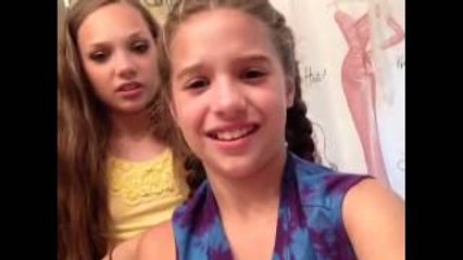 Mackenzie & Maddie Ziegler Vine Youre not done.