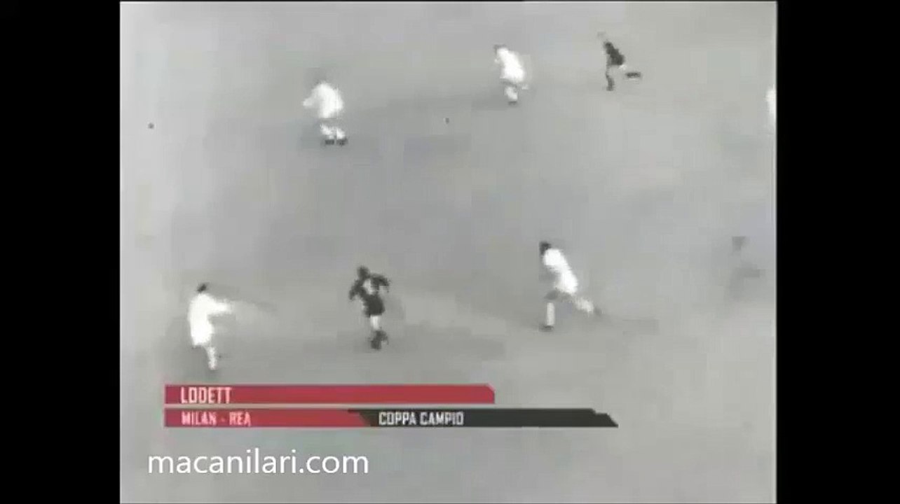 13.02.1964 - 1963-1964 European Champion Clubs' Cup AC Milan 2-0 Real Madrid