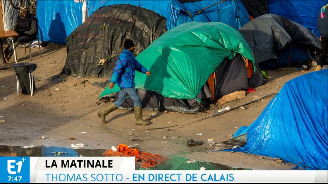 "Jungle" de Calais : "On n’a pas l’habitude de voir ça en France"