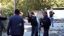Silvan'da HDP heyetine polis müdahalesi
