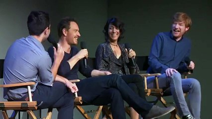 Michael Fassbender, Carla Azar & Domhnall Gleeson Frank Interview