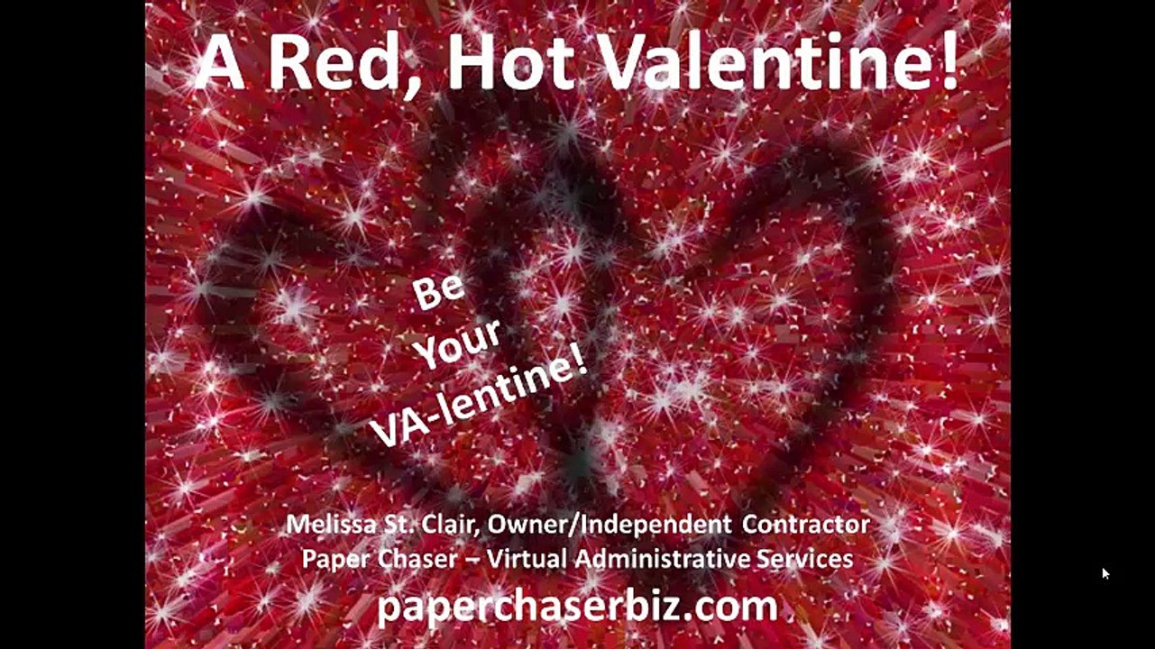 Red Hot Valentine Paper Chaser