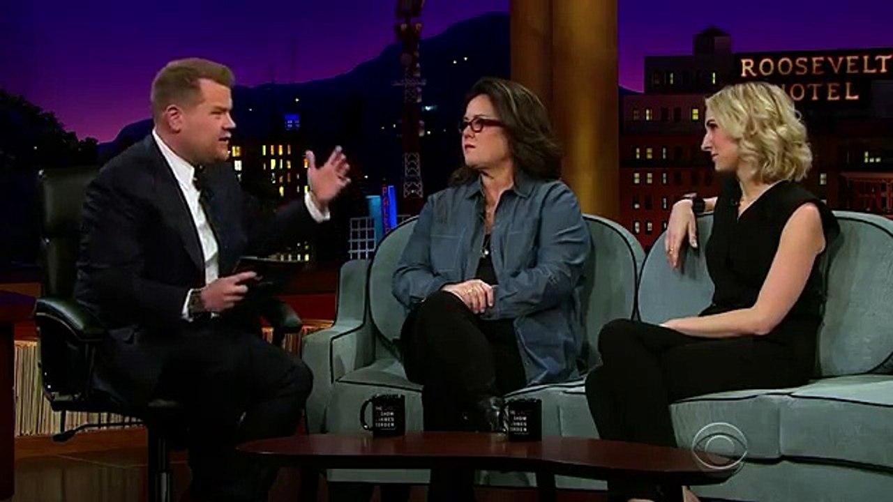 Rosie O'Donnell & James Corden Rap "Hamilton" (FULL HD)