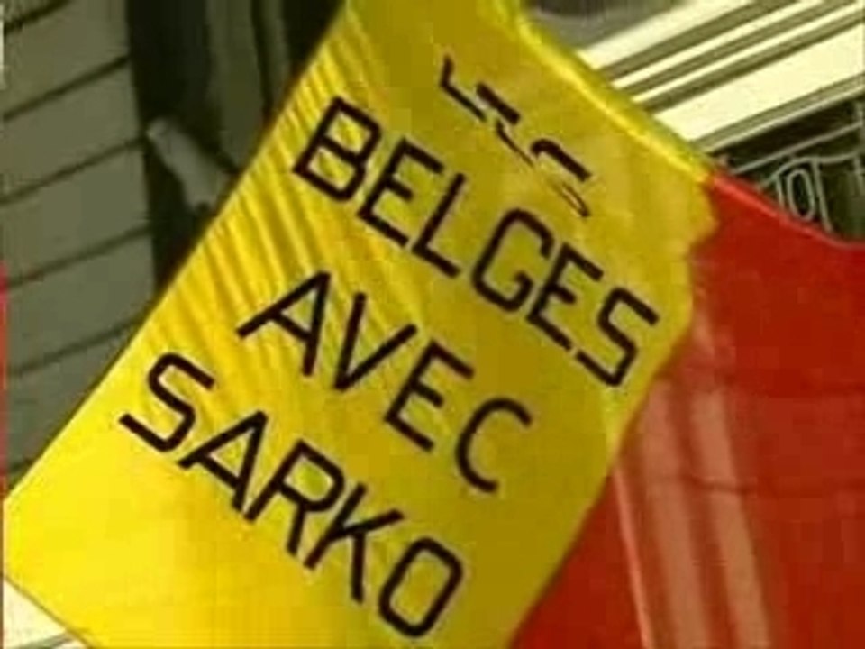 Nicolas Sarkozy à Bruxelles