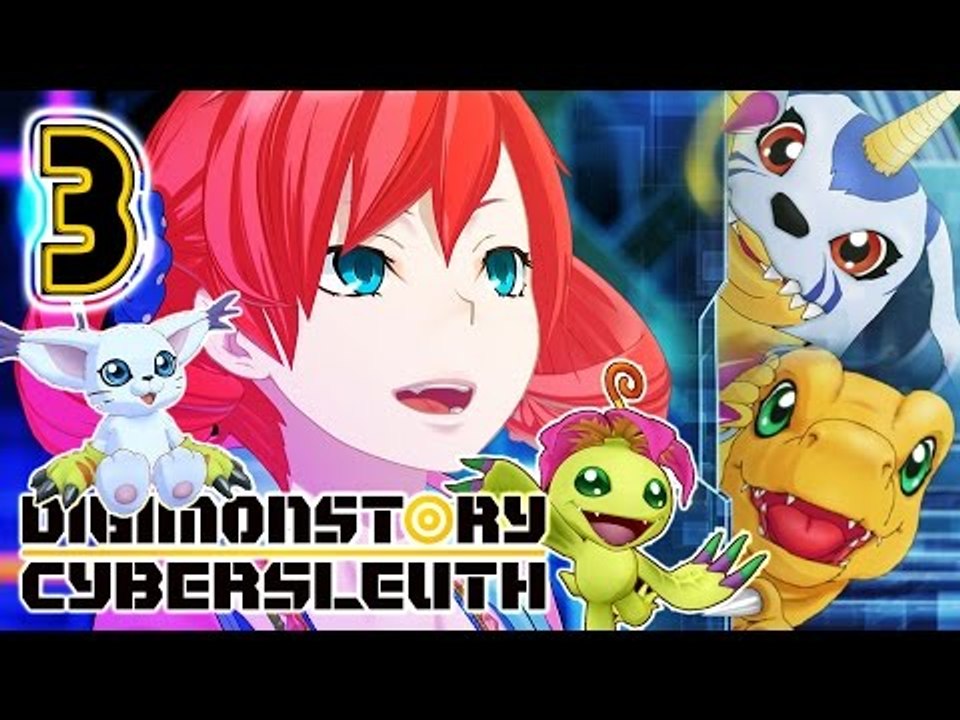 Digimon Story Cyber Sleuth Walkthrough Part 3  -- // English // -- (PS4, VITA) Chapter 1