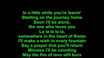 Elvis Presley – Heart Of Rome Lyrics