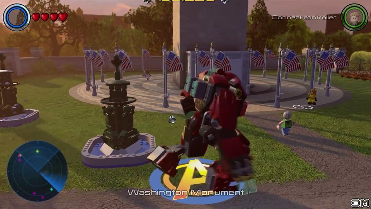 Lego Marvels Avengers How to Unlock Arnim Zola (Classic) in Washington D.C.