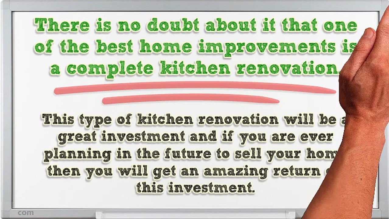 A Kitchen Renovation Must