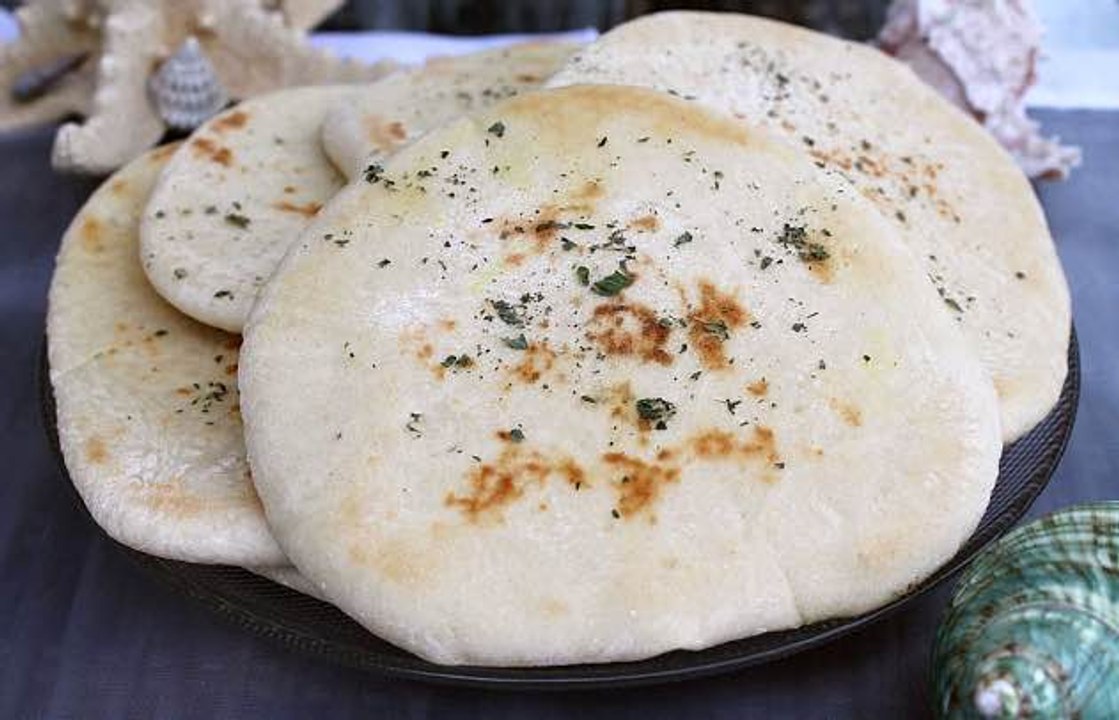 Pita Brot selber machen - Das Rezept