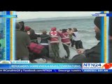 Voluntarios piden ayuda internacional para refugiados que sufren por bajas temperaturas en Grecia