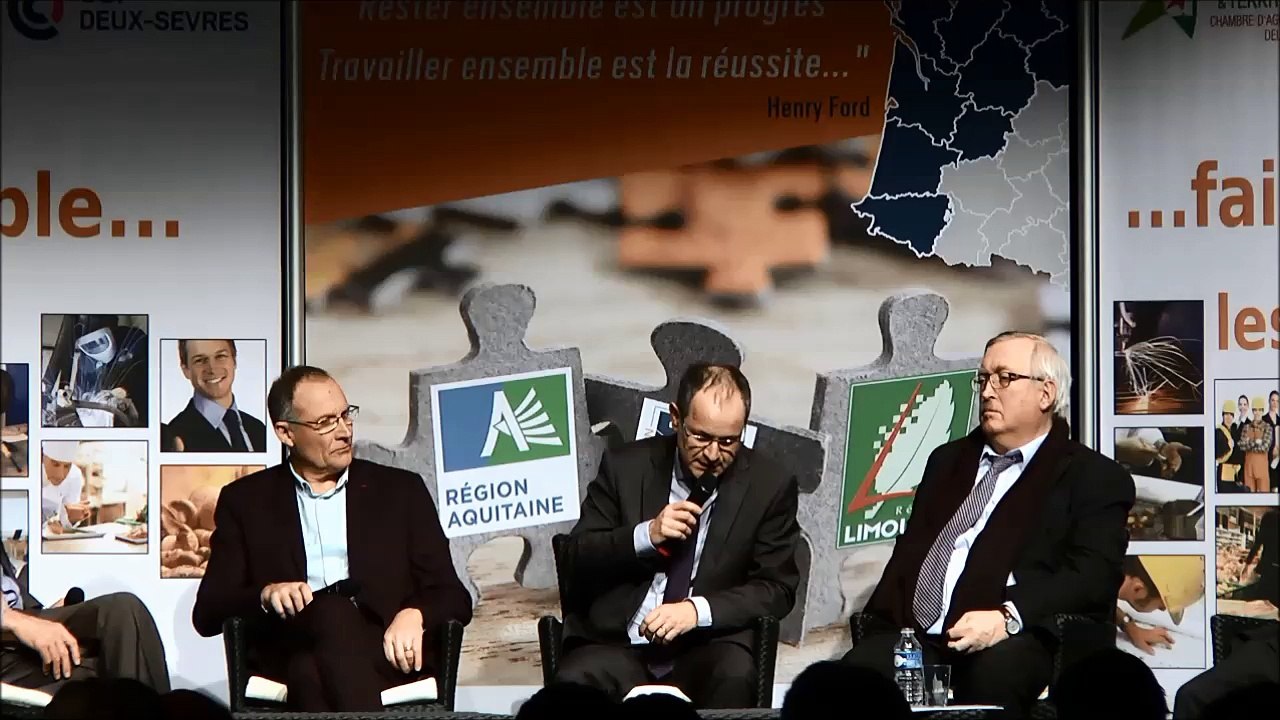 Soirée des voeux interconsulaires 2016 - Réponse d'Alain ROUSSET à une question de Jean-Marc RENAUDEAU