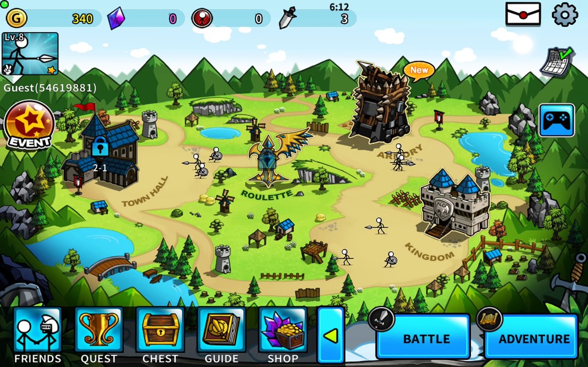 Cartoon Wars 3 - Android gameplay PlayRawNow