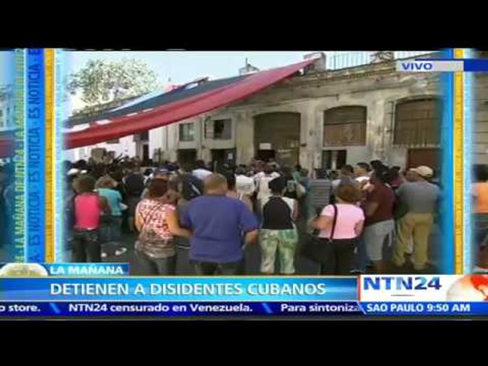 Activistas fueron detenidos en La Habana pidiendo una Ley de Amnistía para los presos políticos