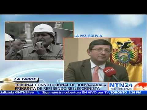 Oposición boliviana denunciará internacionalmente intenciones reeleccionistas de Morales