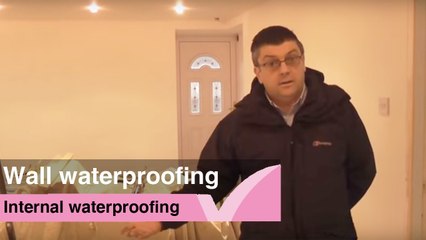 How to- Basement waterproofing from inside a property