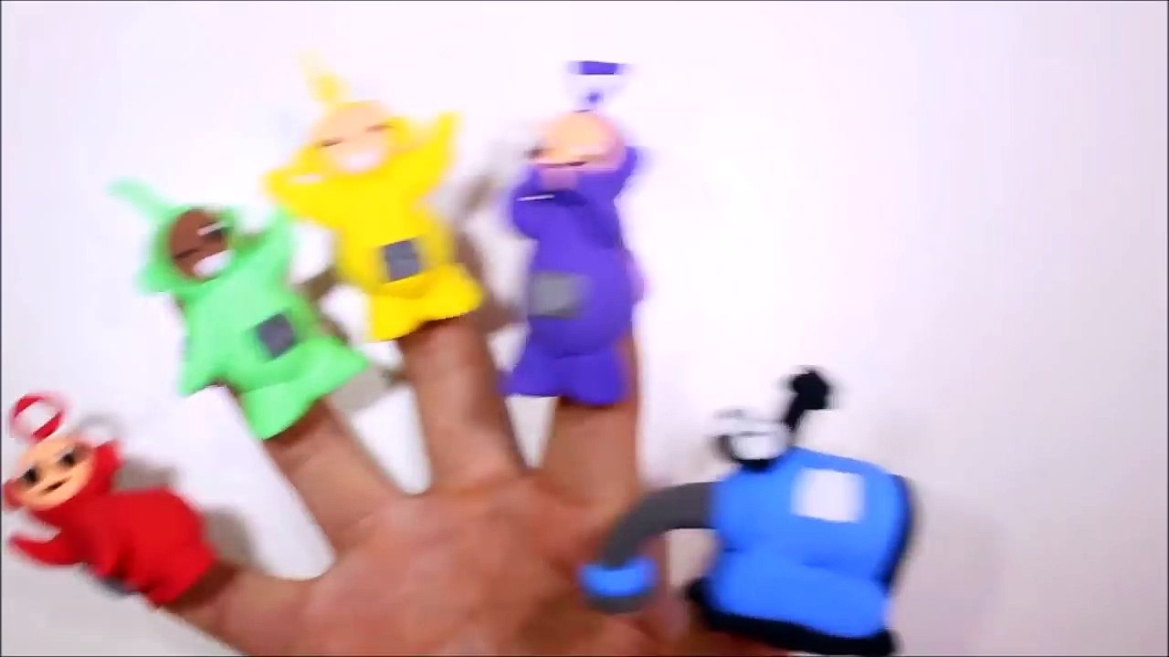 FINGER FAMILY SONG ♫ | Nursery Rhyme | Teletubbies Finger Puppets